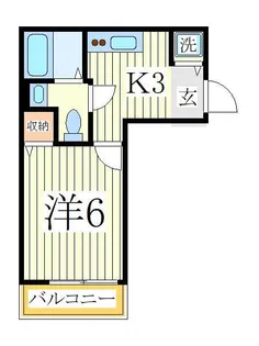 Precious Earth 逆井【1階】の間取り