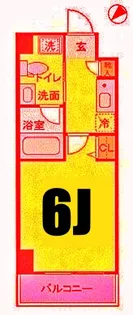 グリフィン横浜・保土ヶ谷駅前【5階】の間取り