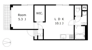 サンシャイン飯塚【3階】の間取り