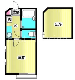 東京都中野区上高田5【アパート】の間取り