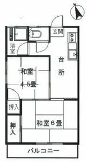 東京都府中市白糸台4【マンション】の間取り