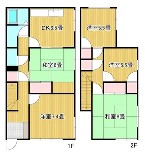 静岡県浜松市中央区泉1【一戸建】の間取り