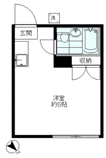 NT志村坂上コーポ【2階】の間取り