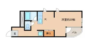 レジデンス・エミー【3階】の間取り