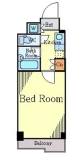 ルーブル武蔵小杉【6階】の間取り