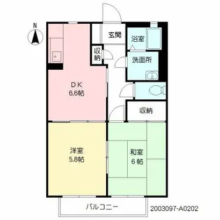 バリュージュD&M *【2階】の間取り