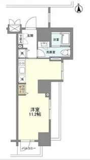 エムレジデンス渋谷神泉【8階】の間取り