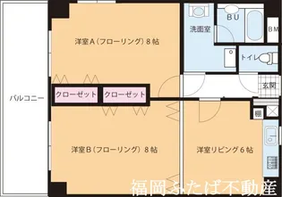 セレッソフローラ【2階】の間取り