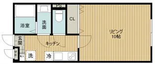 アーベイン【1階】の間取り