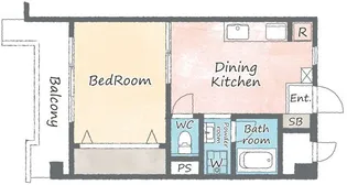 ライオンズマンションたまプラーザ【2階】の間取り