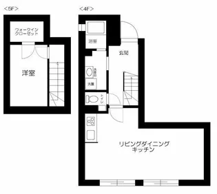 東京都文京区白山1【マンション】の間取り