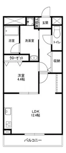 APLIV【2階】の間取り
