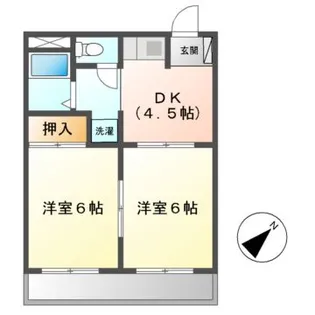ロイヤルリング【3階】の間取り