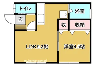 メゾンカトレア【2階】の間取り
