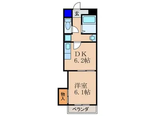 もくせい広場【5階】の間取り
