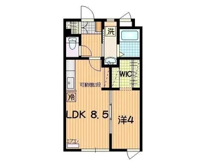 ブルーム【2階】の間取り