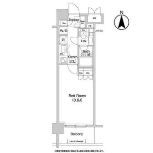 コンフォリア両国サウス【7階】の間取り