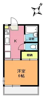 ライブコア上尾B棟【2階】の間取り