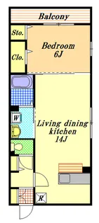 ソレーユ【2階】の間取り