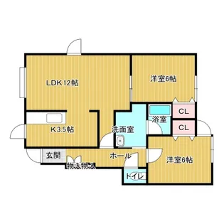 ルピナス【1階】の間取り