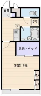レーヴ【1階】の間取り