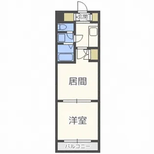 メープル桑園駅【3階】の間取り