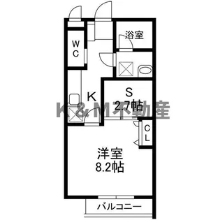 VIVACE VI【2階】の間取り