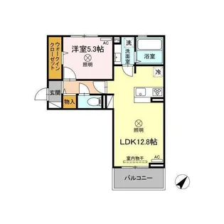 GLANZ.KII【2階】の間取り