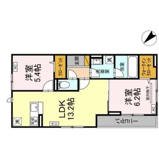 D-plaisir【2階】の間取り