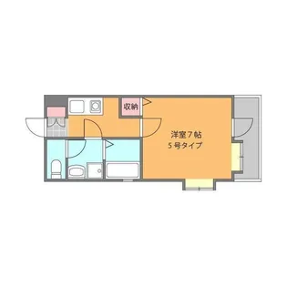 プリエール高宮I【9階】の間取り