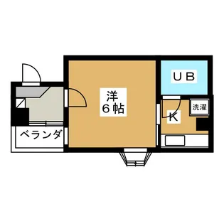 吉野ビル【4階】の間取り