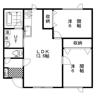 Ark II【1階】の間取り