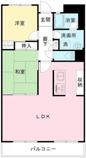 ホワイトハウス【3階】の間取り