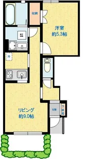 クリーンハイム【1階】の間取り