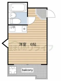 ジョイフル中野坂上【3階】の間取り