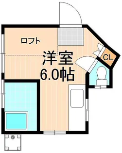 レジデンス豊【4階】の間取り