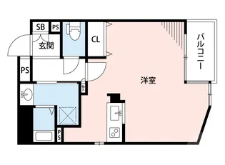 アクティス長野東【4階】の間取り