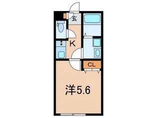 Villa滝王子【2階】の間取り