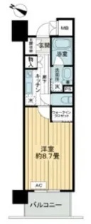 VELOCEV【8階】の間取り