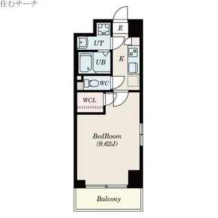 S-FORT四日市西新地【5階】の間取り