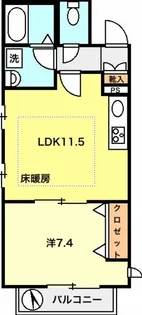 Sha Maison Soleil【2階】の間取り