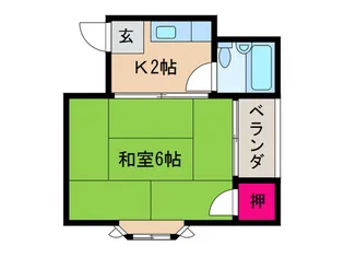 平野アークヒルズ【2階】の間取り
