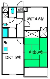 グリーンヒルアドバンス【2階】の間取り