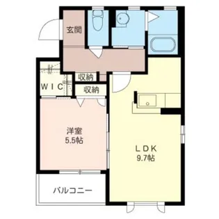 オールドツリーハウス【1階】の間取り