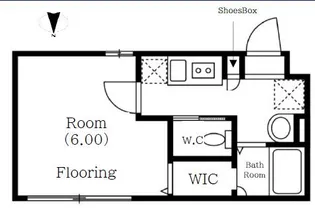 ミハス南烏山【1階】の間取り