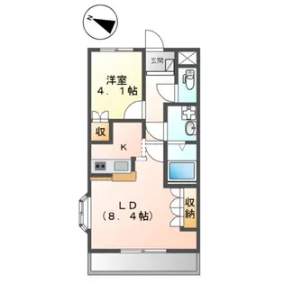AUTHOR千草I【2階】の間取り