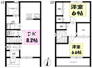 K’sガーデン蓮中前の間取り
