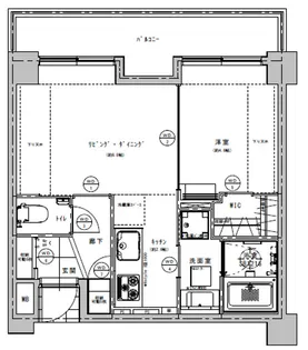 ライオンズアーバンシティ木場【4階】の間取り