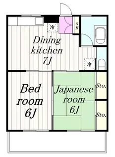 大岡ビル【4階】の間取り