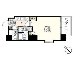 B’zHills Stage【5階】の間取り